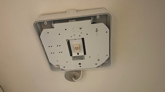 Rectification WC Lighting Fault