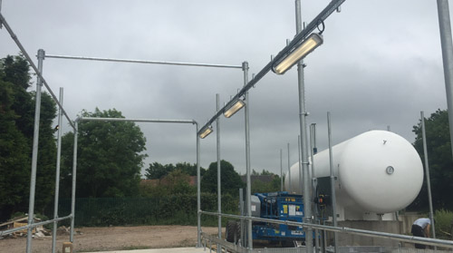 Vehicle Loading Bay Hazardous Area Lighting