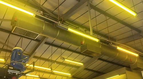 Lacquer Mixing Room ATEX And Emergency Lighting Installation